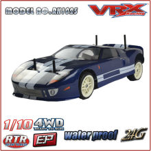 1/10 escala 4WD elétrico carro RC, rc carro de controle de corrida de velocidade